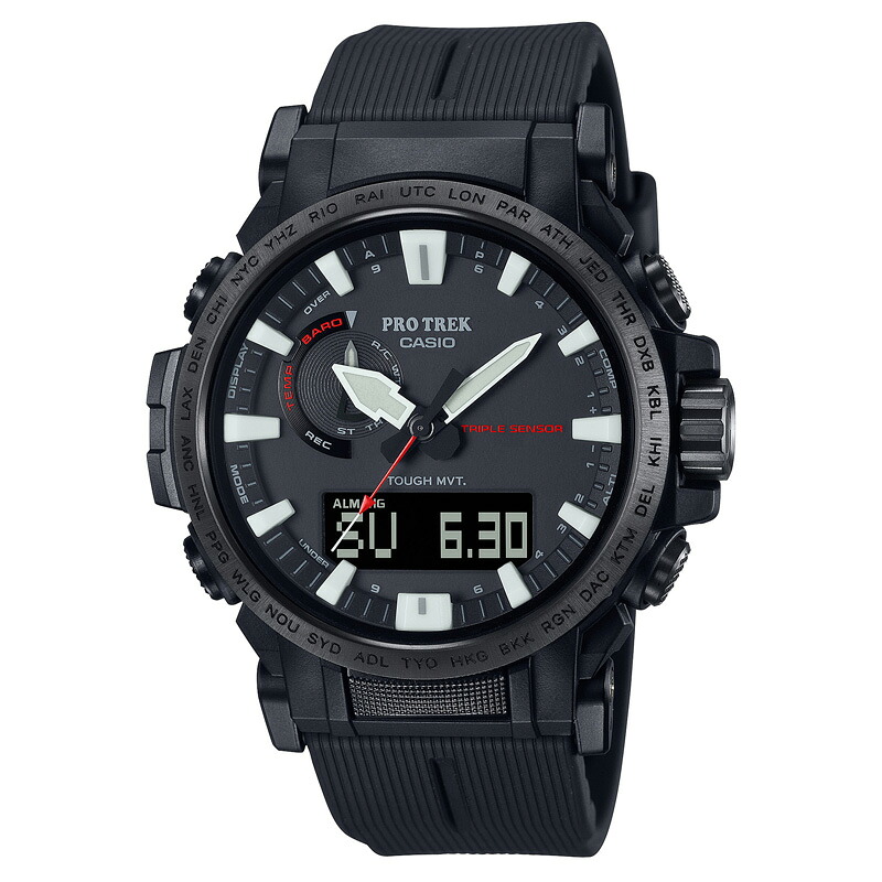 PROTREK(プロトレック) 【国内置き目品】PRW-61Y-1BJF 10空圧雨合羽 黒いこと PRW-61Y-1BJF