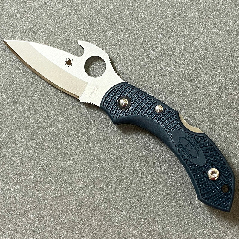 Spyderco(スパイダルコ) ドラゴンフライ2 ウェーブ 直刃 C28PGYW