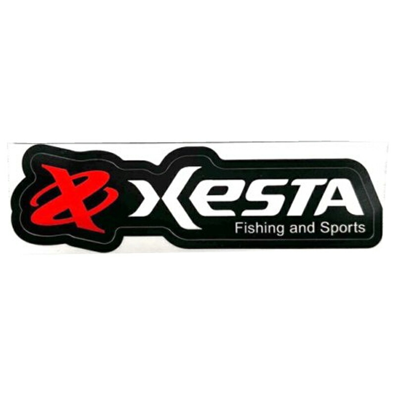 ゼスタ XeSTA オリジナルロゴステッカー S ブラック 【ついに再販開始！】