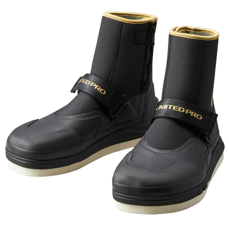シマノ(SHIMANO) FT-522W リミテッドプロ ジオロック 毛糸フェルト(中丸先広広とした) S 黒いこと 842008