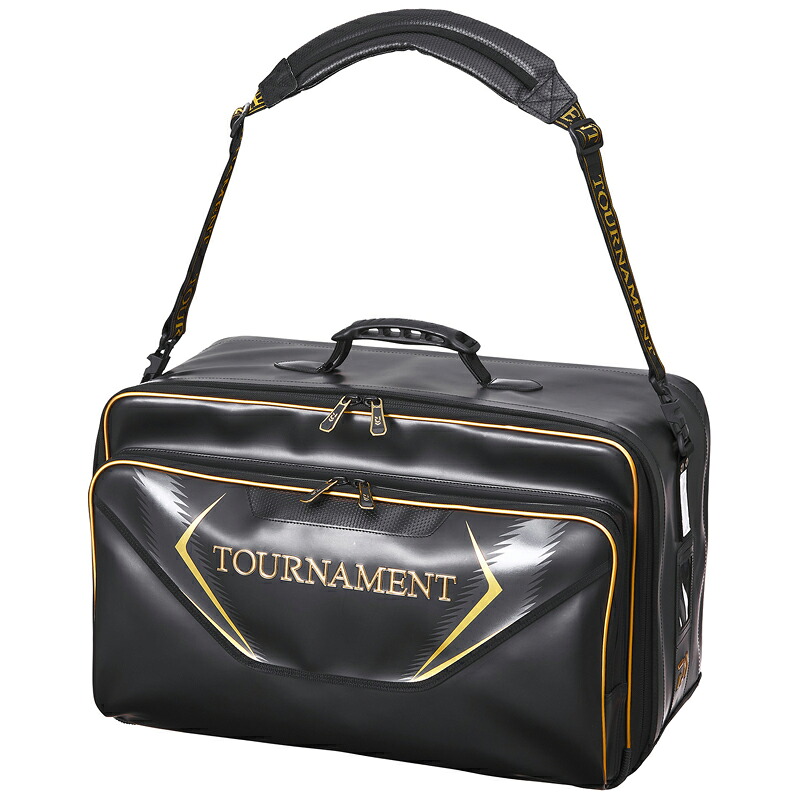ダイワ(Daiwa) トーナメント フィッシングバッグ60(D) ゴールドブラック 08500501