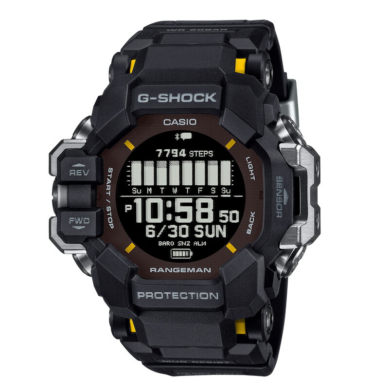 G-SHOCK(ジーショック) 【国内正規品】GPR-H1000-1JR 20気圧防水 ブラック GPR-H1000-1JR