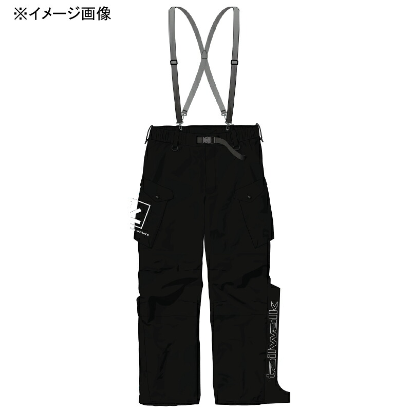 テイルウォーク(tailwalk) ライトオールウェザーパンツ フィッシングパンツ 防寒 防風 透湿 防水 L BLK(ブラック)｜ナチュラム フィッシング専門店