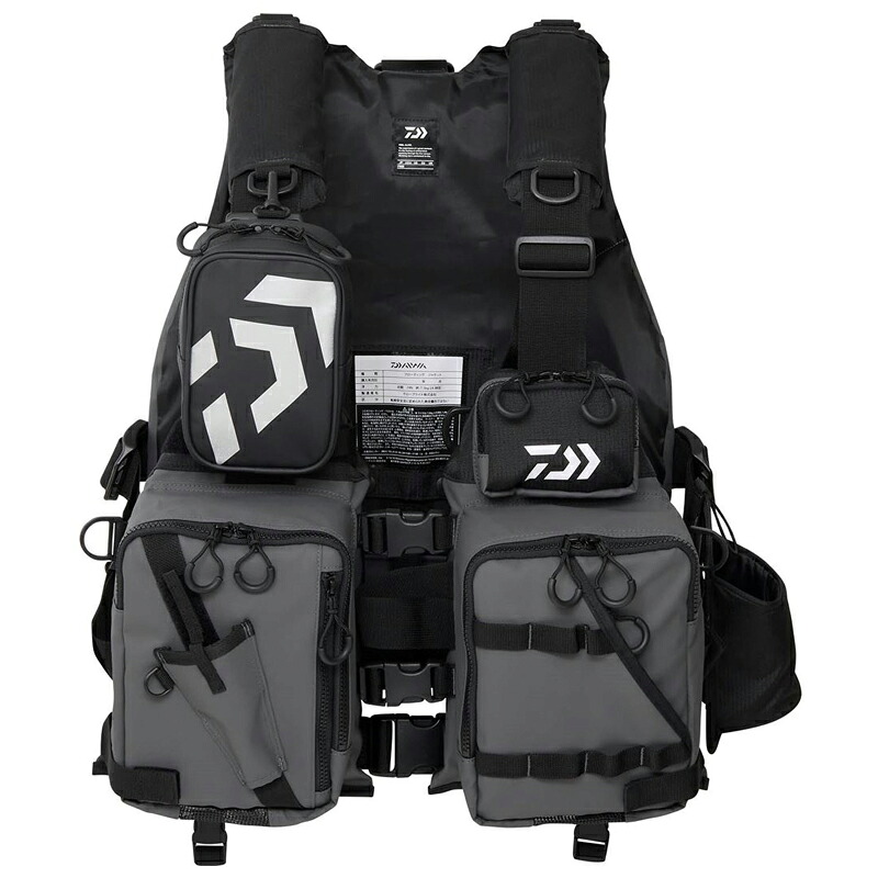 ダイワ(Daiwa) DF-6224 フロートゲームベスト 無償性 薄墨色 08370715