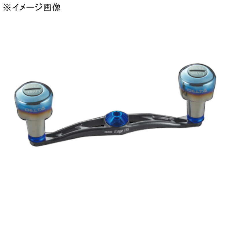 LIVRE リールカスタムパーツ FKKE115-D27-GMG フルコンプクランクエッジ115 DELTA27ノブ 黒鯛工房用   ガンメタP+ゴールドG LIVRE リールカスタムパーツ FKKE115-D27-GMG フルコンプクランク