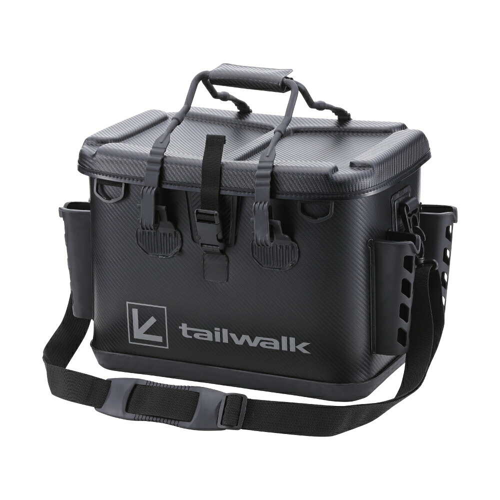 【7/18～店内最大7500円OFFクーポン】 テイルウォーク(tailwalk) システムバッカン 40 BLK ブラック タックルボックス タックルバッグ 40 ブラック｜ナチュラム フィッシング専門店