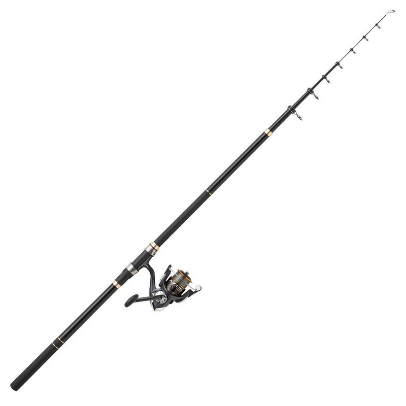 【7/18～店内最大7500円OFFクーポン】 プロマリン(PRO MARINE) CB エレメンタリー遠投セット 4-530(AZ4000)(振出) 4-530 ブラック｜ナチュラム フィッシング専門店