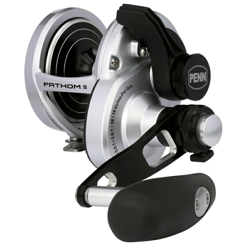 PENN(ペン) ファゾムII 2スピード 25NLD2-L ナロースプール 左ハンドル 25NLD2-L 1645189