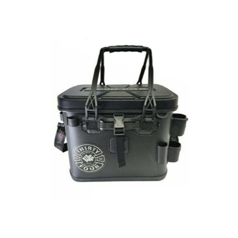 【7/18~店内最大7500円OFFクーポン】 34(サーティーフォー) MSバッグセットII(一般モデル) Black/Cool Gray|ナチュラム フィッシング専門店