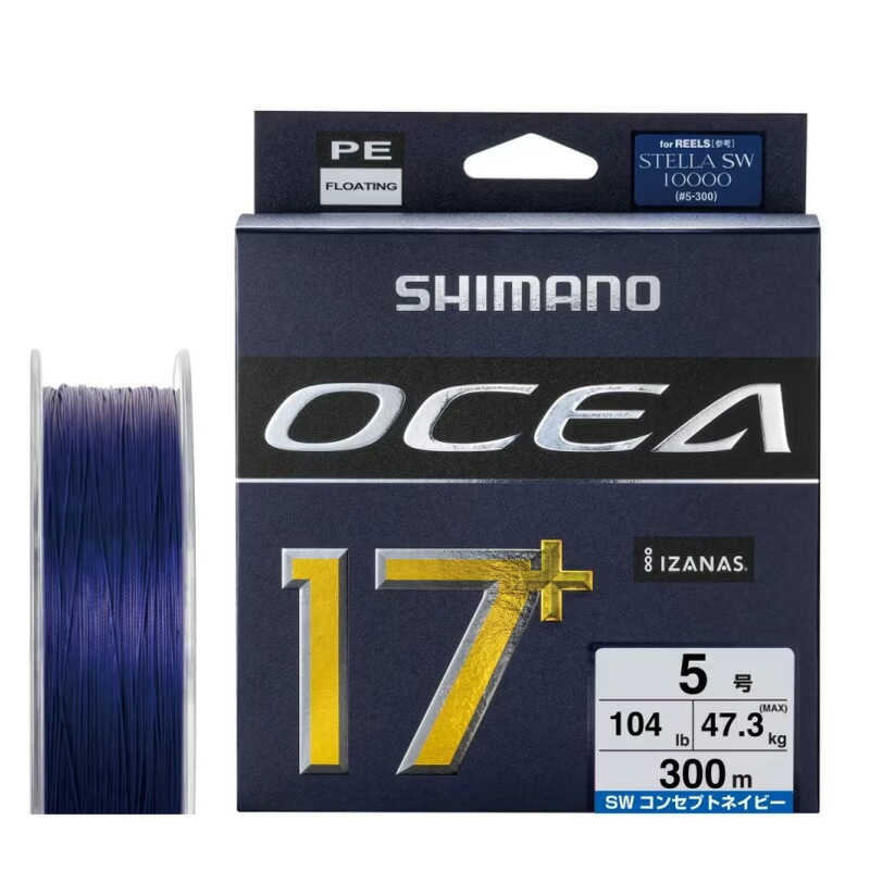 オシア17 12号300 楽天市場】【エントリーでP10倍！】シマノ PEライン オシア 17+ 300m