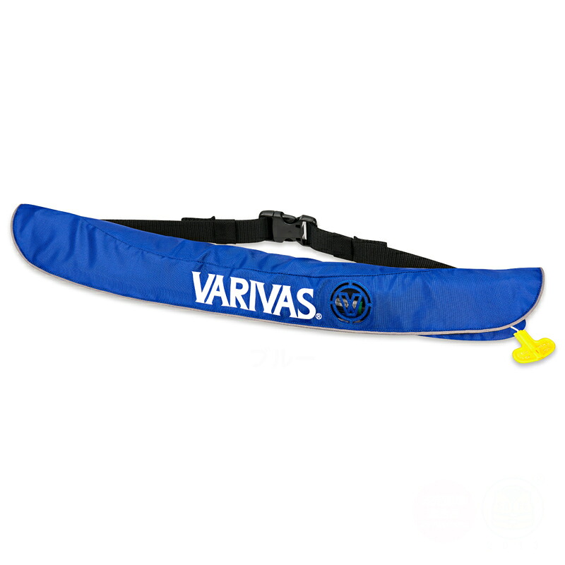 バリバス(VARIVAS) バリバス ライフジャケット ウエストタイプ タイプA 遊漁船(釣り船)対応 フリー ブルー VAL-16