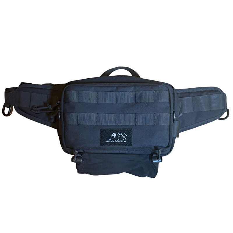 LINHA(リーニア) LG BODYBAG ULTIMATEII 6L BLACK MSB-70