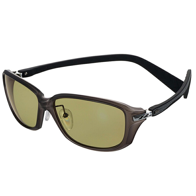 【7/18~店内最大7500円OFFクーポン】 Zeque by ZEAL OPTICS(ゼクー バイ ジールオプティクス) TIDA X(ティーダエックス) スモーク×グレー イーズグリーン F-2303|ナチュラム フィッシング専門店