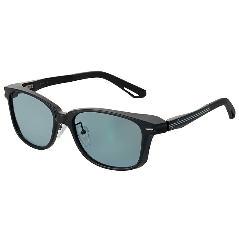 【7/18～店内最大7500円OFFクーポン】 Zeque by ZEAL OPTICS(ゼクー バイ ジールオプティクス) Sherry(シェリー) マットブラック&times;BK マスターブルー F-2281｜ナチュラム フィッシング専門店