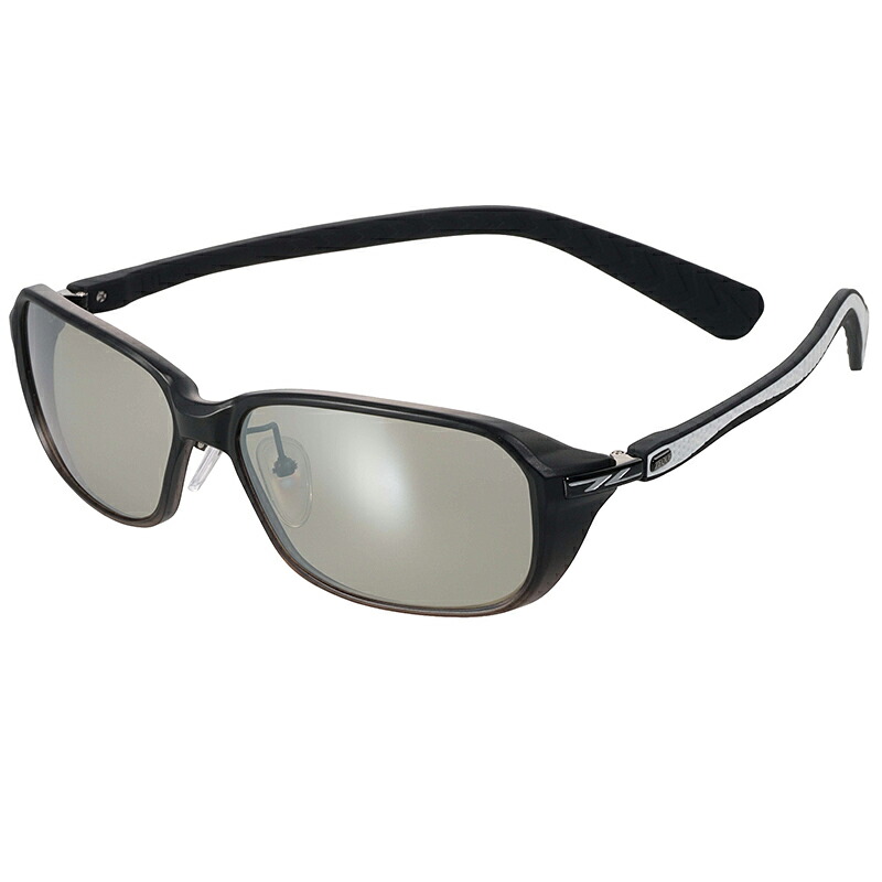 Zeque by ZEAL OPTICS(ゼクー バイ ジールオプティクス) TIDA F-2188 SMGRAD×WH トゥルービュースポーツ×しろがね色銀鏡 F-2188 スポーツ・アウトドア-偏光サングラス