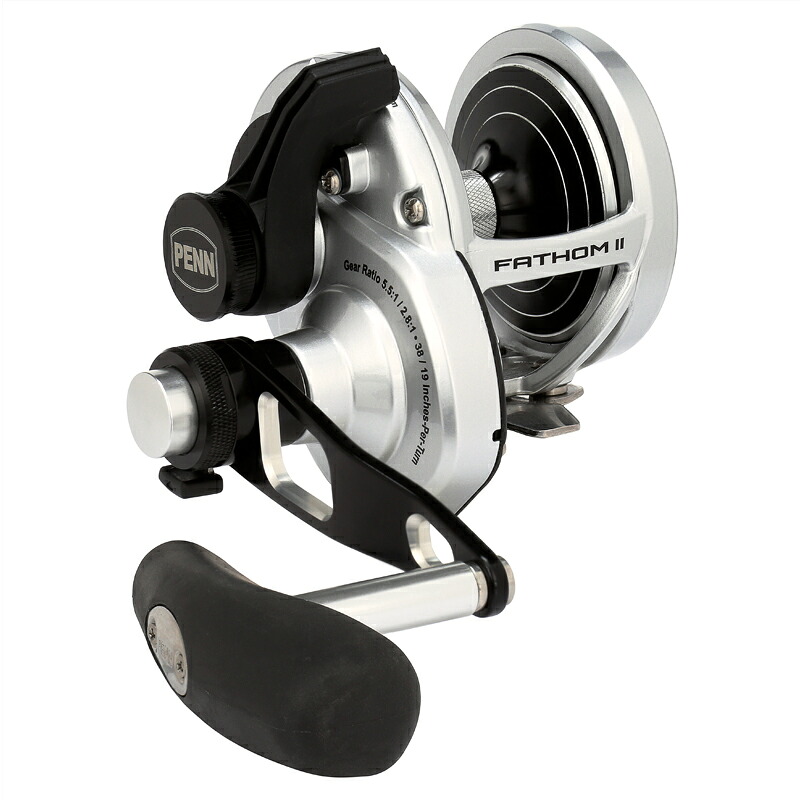PENN(ペン) ファゾムII 2スピード 25NLD2 ナロースプール 右ハンドル 25NLD2 1645068