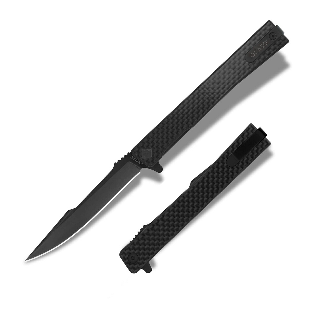 OCASO(オカソ) The SOLTICE ソルティス ハープーン 黒いことPVD カーボンファイバーハンドル 9HFB