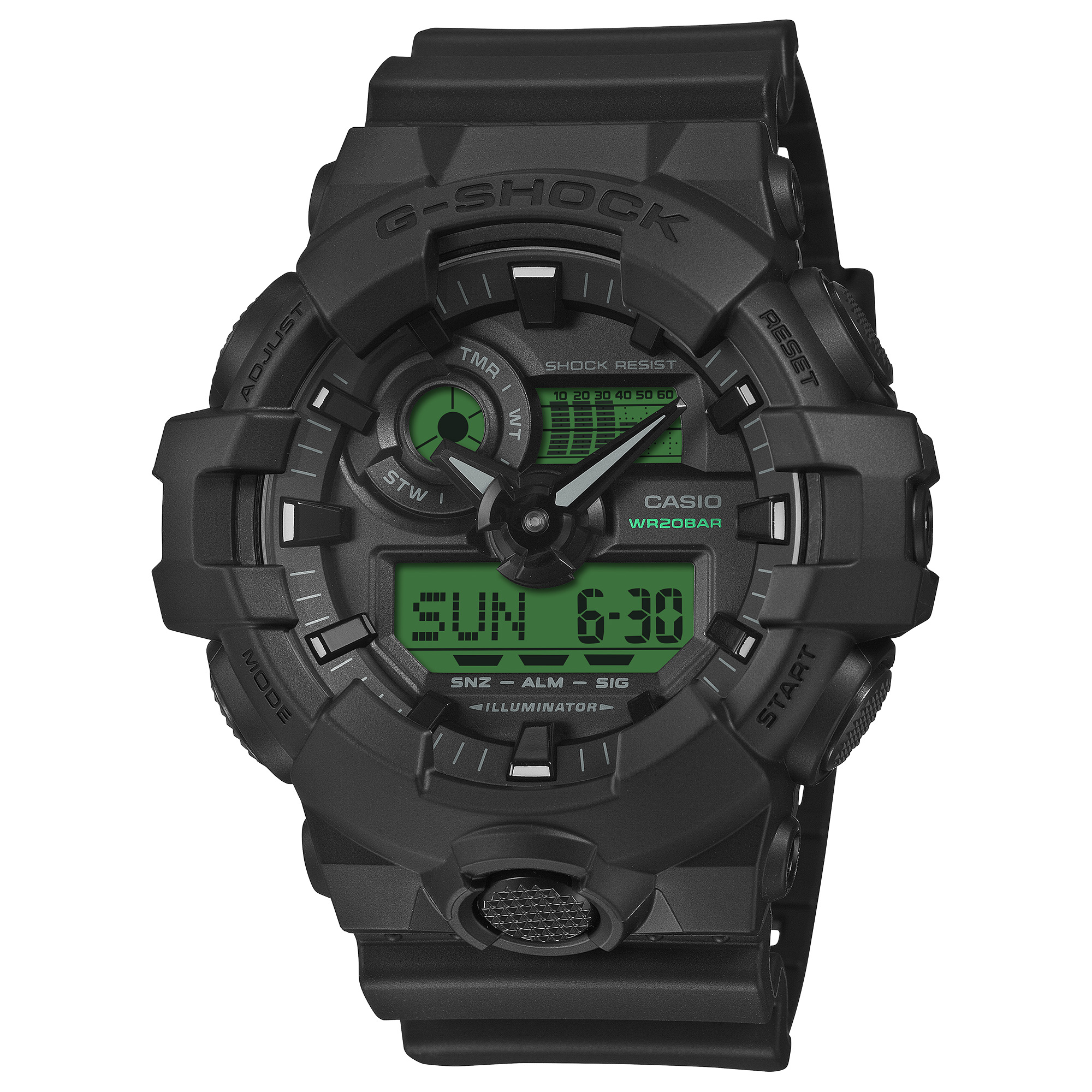 G-SHOCK(ジーショック) 【国内置き目品】GA-700BEG-1AJF 20空圧押しとどめる 黒いこと GA-700BEG-1AJF