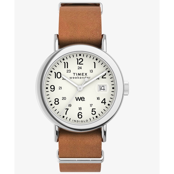 TIMEX(五分五分メックス) 【国内置き目品】ウィークエンダー 37粍 オレンジ色 tw2w86500 男女兼用腕時計-腕時計