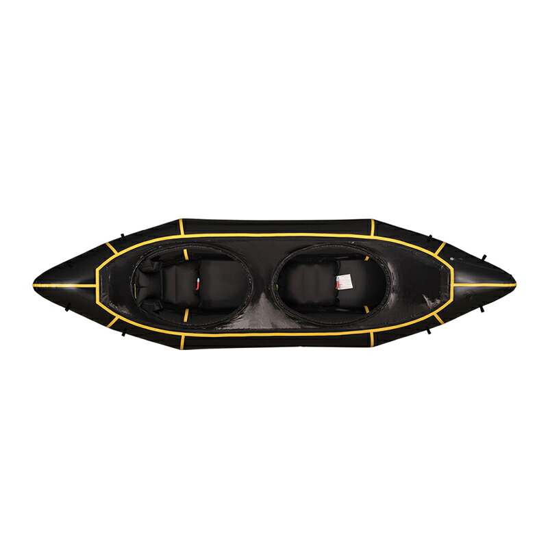 MRS(エムアールエス) バラクーダ R2 Pro (Removable Spray deck) Black/Yellow 45600
