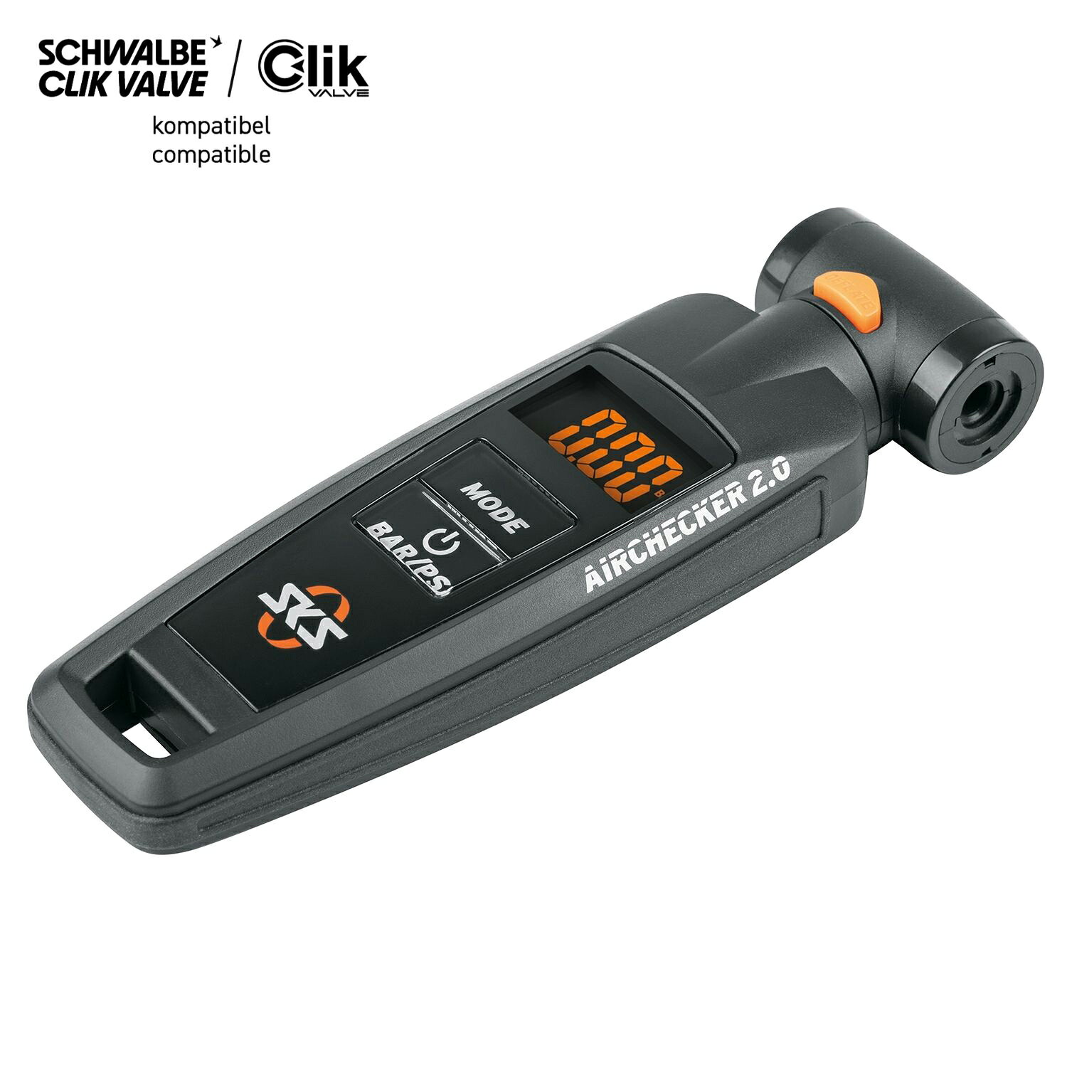 SKS 【正規品】エアチェッカー 2.0 空気圧計 クリックバルブ対応 SK-10001