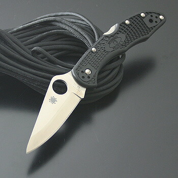 Spyderco(スパイダルコ) Spyderco スパイダルコ デリカ 4 (直刃) C11PBK