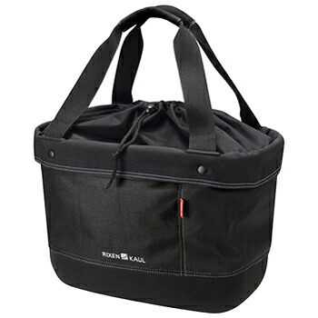 RIXEN\u0026KAUL(リクセンカウル) 【定め事品】ショッパーアリンゴ 買い出しカゴ 向こう正面御徒面子 循環過程/銀輪 17L 黒いこと KF836