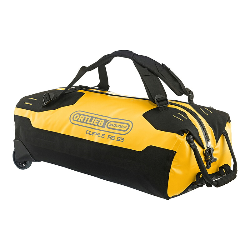 ORTLIEB(オルトリーブ) 【定め事品】ダッフル RS 雨合羽IP67 タイジップ 85L 少年黄色×黒いこと OR-K13002