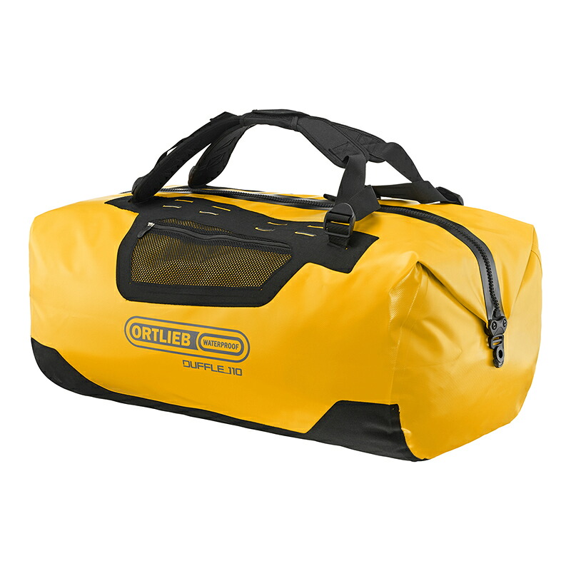 ORTLIEB(オルトリーブ) 【正規品】ダッフル バッグパック 2WAY 防水IP67 タイジップ 110L/L サンイエロー OR-K1453