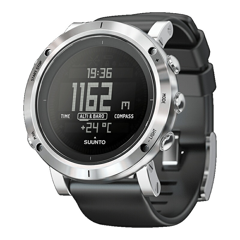 レビューで送料無料 Suunto スント Core Brushed Steel Silver Ss 全ての Cverano Edu Ec