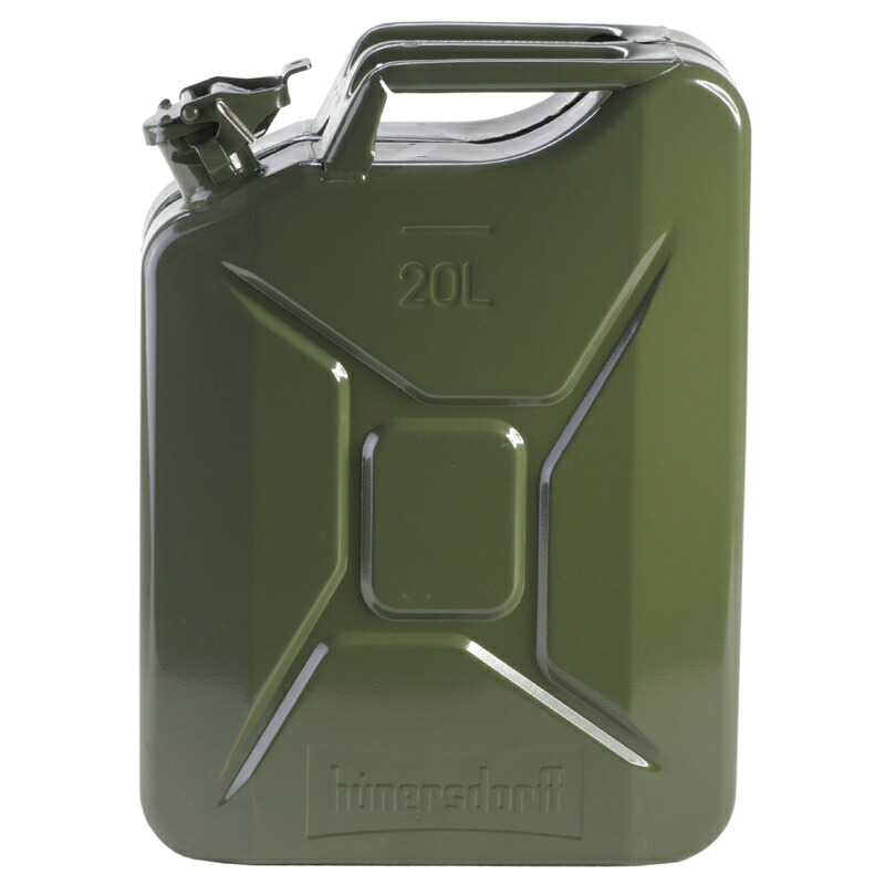 ヒューナースドルフ(hunersdorff) Metal Kanister CLASSIC 20L olive 434701