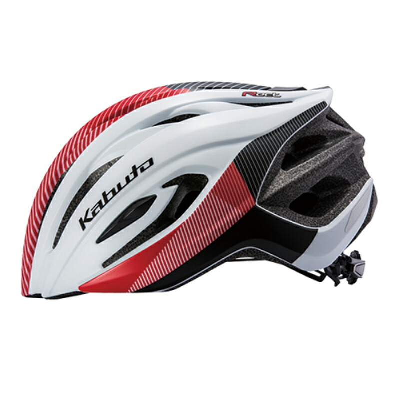 オージーケー カブト(OGK KABUTO) RECT(レクト) 安全帽 循環過程/銀輪 57-60糎 G-1 マットホワイトレッド 20601903