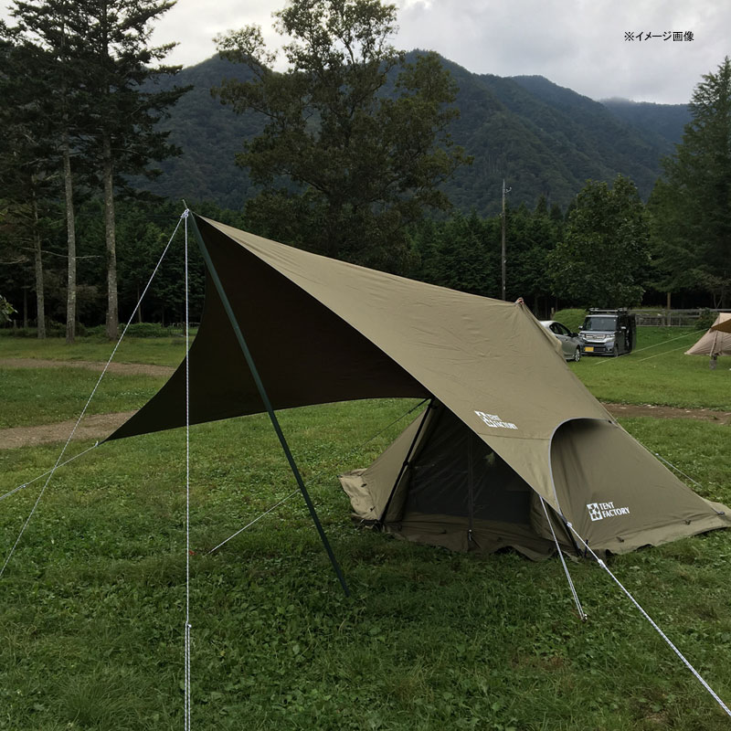 新品　3-4人TENT FACTORY テントファクトリー　ワンポールテント