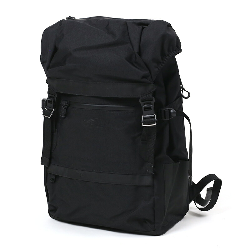 AS2OV(アッソブ) WP CORDURA 305D BACKBAG 30L BLACK 141602-10｜ナチュラム キャンプ専門店 23,430円