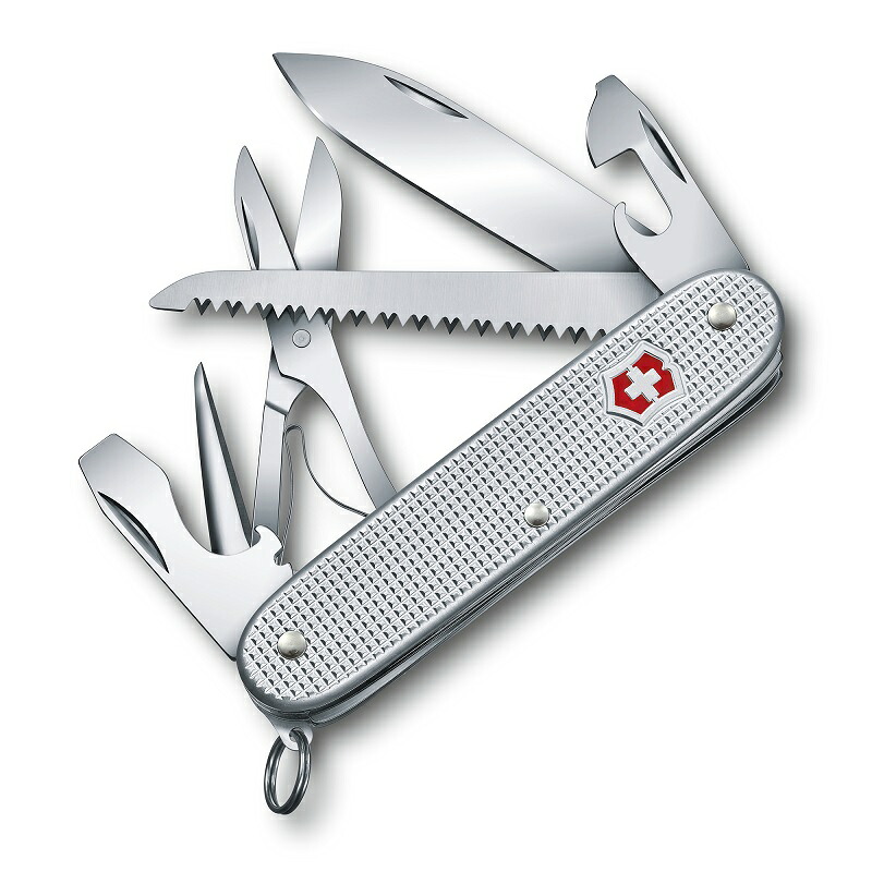 VICTORINOX(ビクトリノックス) 【国内定め事品】ファーマーX ALOX しろがね色 0.8271.26
