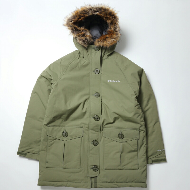 21新入荷 レディースウェア Columbia コロンビア Pl34 Green 397 Stone M ジャケット Women S ダウン ループ Jacket タナナ Down Loop Tanana Lota Cl