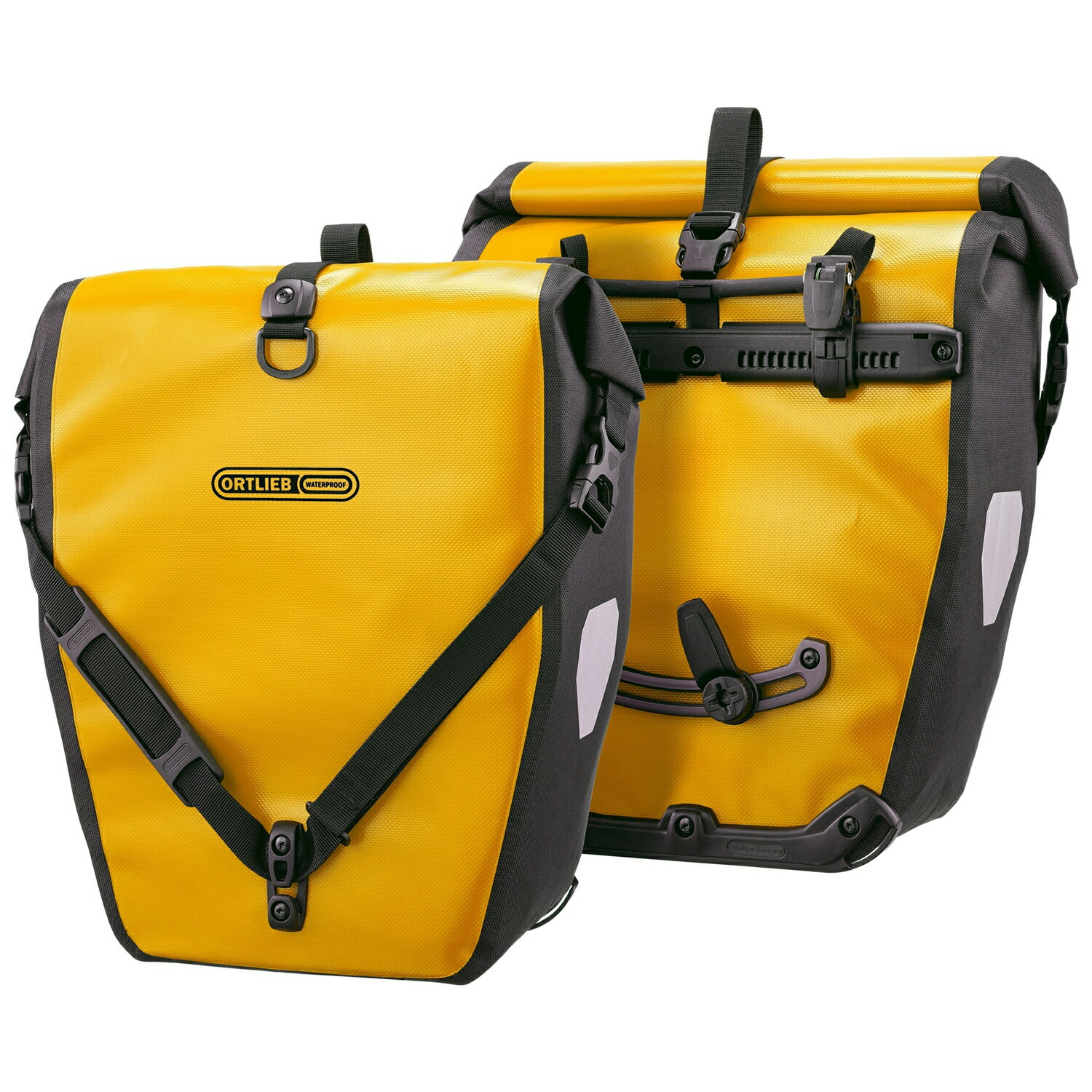 ORTLIEB(オルトリーブ) 【正規品】バックローラー QL2.1(ペア) 防水IP64 パニアバッグ サイクル 40L(ペア) サンイエロー OR-F5310|ナチュラム キャンプ専門店
