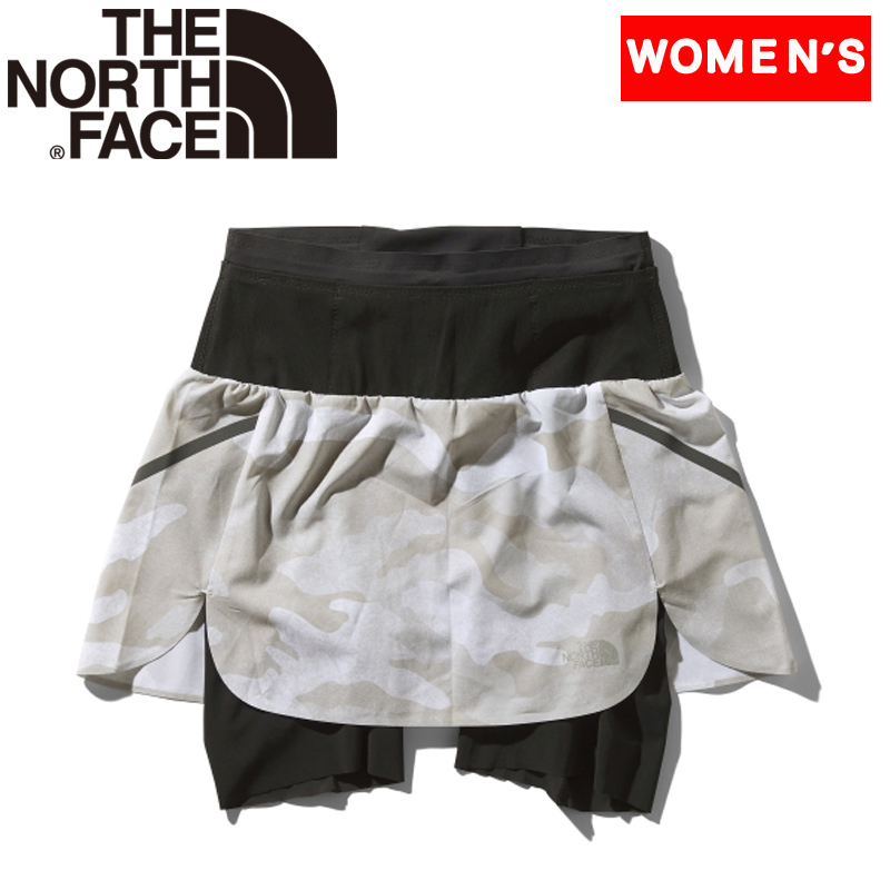 The North Face ザ ノースフェイス Novelty Flyweight Racing Skirt M ホワイトワックスドカモ Wx Nbw アウトドアパンツ レディース Clickcease Com