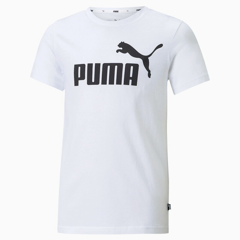 PUMA(プーマ) ESS ロゴ Tシャツ キッズ 140 02(プーマホワイト) 588982