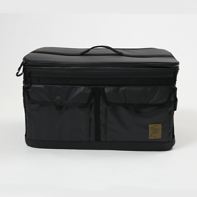 AS2OV(アッソブ) CONTAINER BOX L BLACK 152034-10|ナチュラム キャンプ専門店