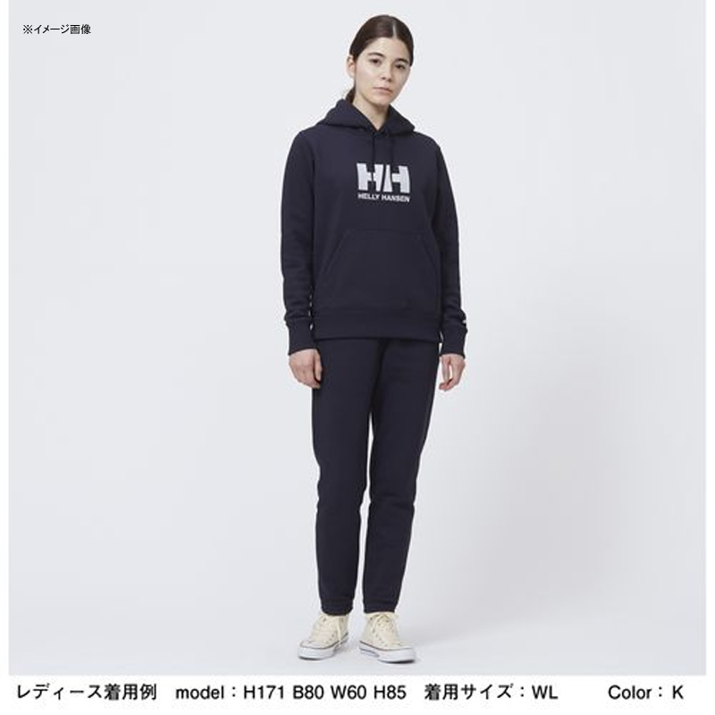 ギフ_包装 HELLY HANSEN ヘリーハンセン W HH Logo Sweat Parka ロゴ スウェット パーカー ウィメンズ WL  ディープネイビー DN HE32161 techwyse.com