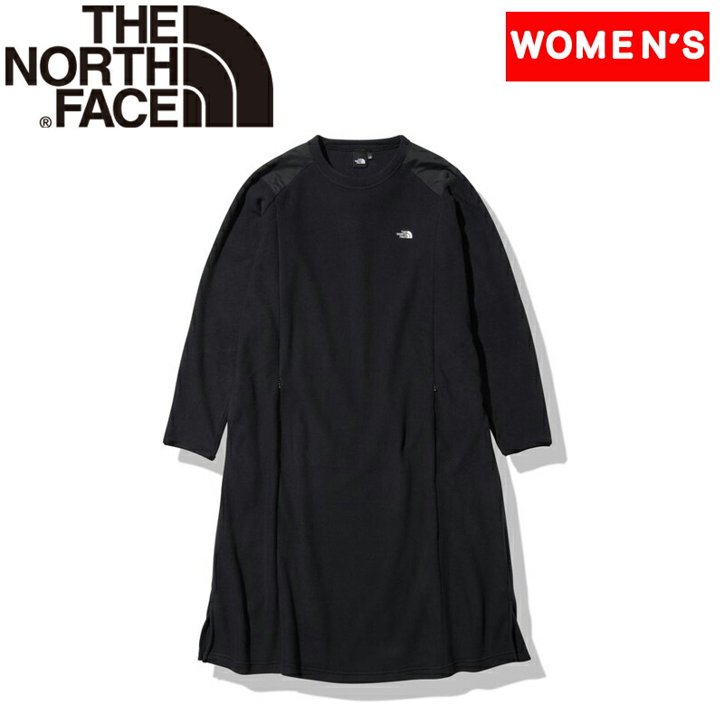 The North Face ザ ノルディック人面 21秋冬 マタニティ マイクロ フリース ワンピース レディース Lxl 黒 K Nlm Osolemio Glasgow Com