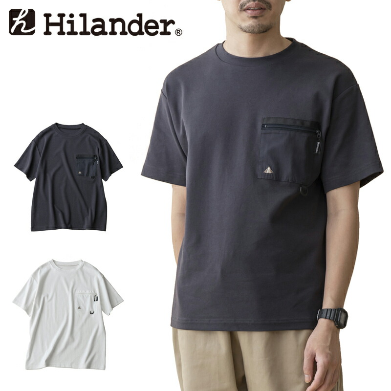 Hilander(ハイランダー) D-KAN ポケットTシャツ S ブラック NY-03