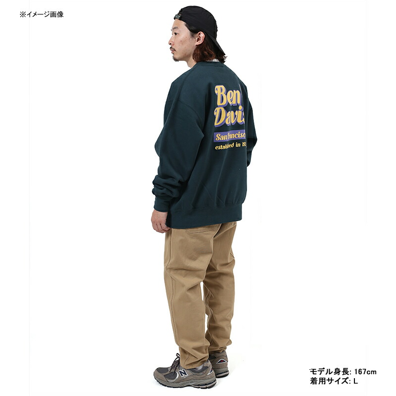 Ben Davis ベンデイビス 21秋冬 Craftsmanship Crew L Ash Musiciantuts Com