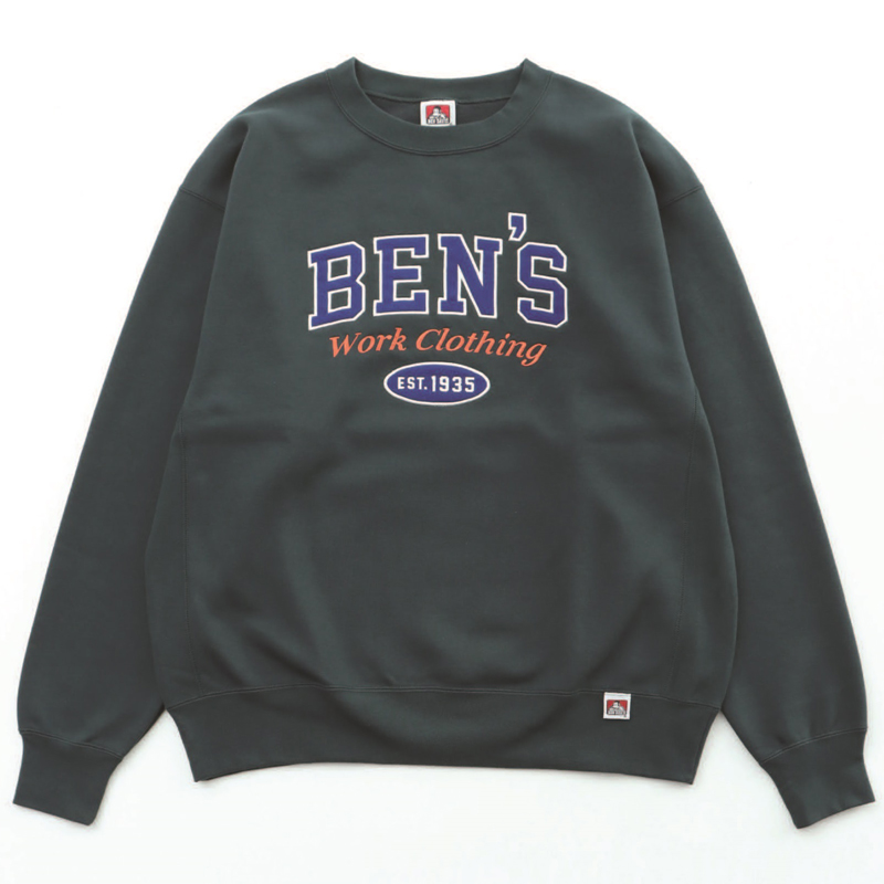 Ben Davis ベンデイビス 21秋冬 Ben S Letterd Crew L Dgrn Kuechen Ly