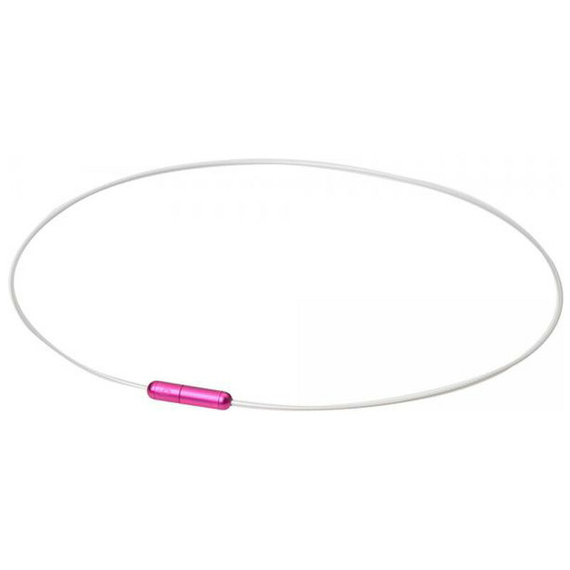 phiten ファイテン RAKUWAネック ホワイト×ピンク 40cm TG730251 Air