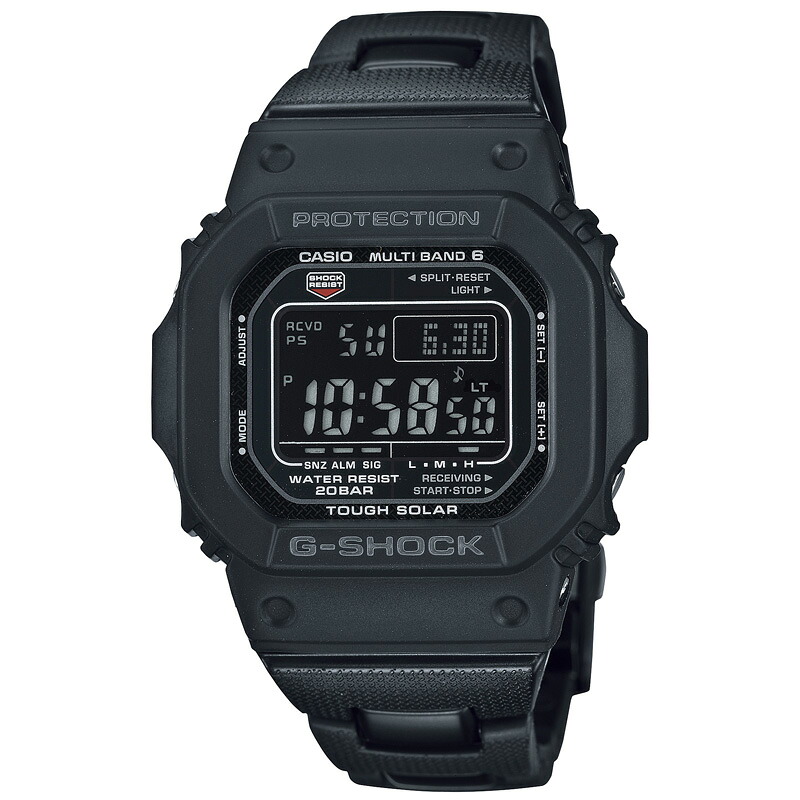 G-SHOCK(ジーショック) 【国内置き目品】GW-M5610UBC-1JF 20空圧雨合羽 黒いこと GW-M5610UBC-1JF