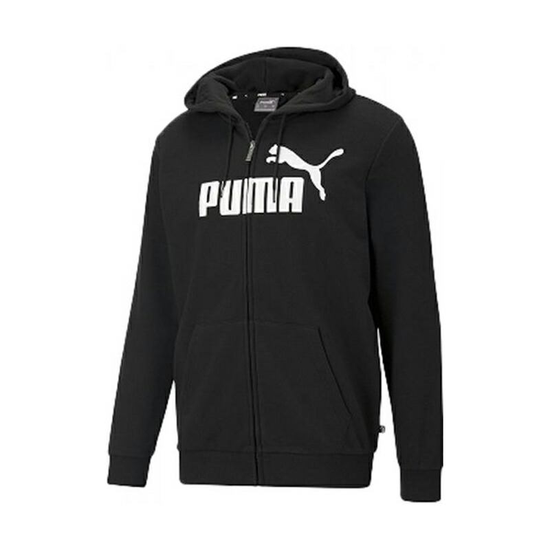 Puma プーマ Ess ビッグロゴ フーデットジャケット 5708 ブラック L 01
