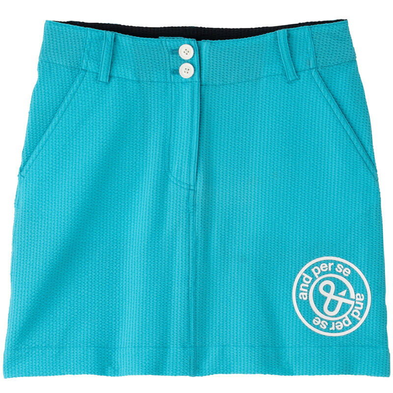 アンパスィ And Per Se レディース スカート M ターコイズブルー 34 Afs4002f3 高価値