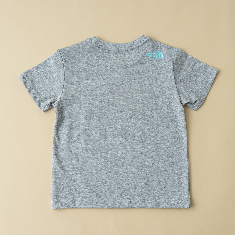 THENORTHFACE(ザ・ノースフェイス)【22春夏】S/STNFLUMINOUSCOLORTEE(TNFルミナスカラーティー)キッズ150cmミックスグレー(Z)NTJ32263